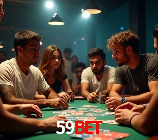 Interface moderna da plataforma 59bet